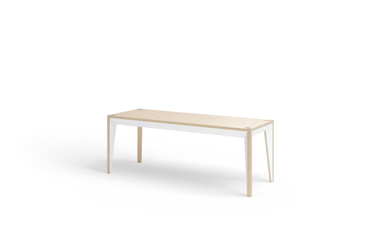 White dining online benches