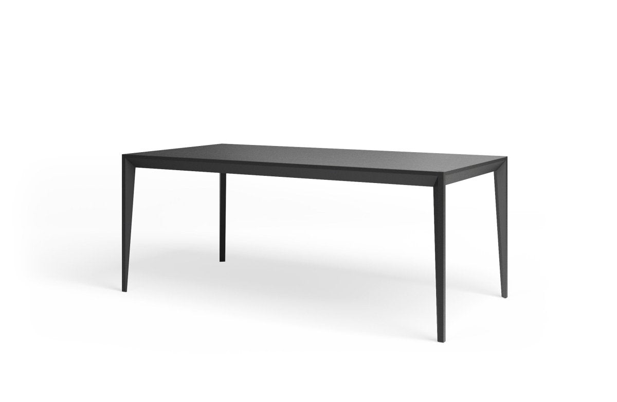 Jemini Trinity Mid Table 600x600x735mm Grey Oak/Black KF823452
