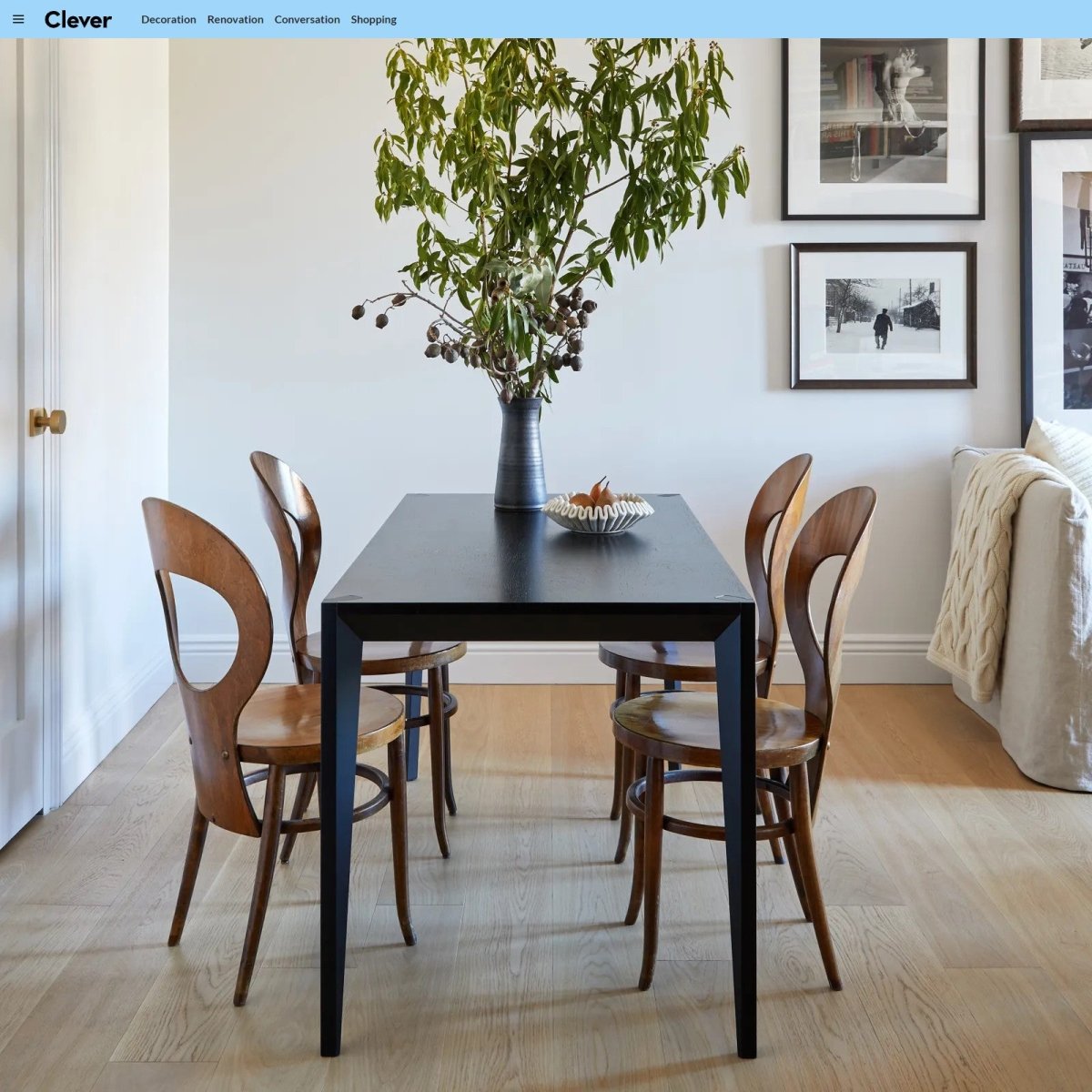 Ebonized MiMi table spotted on AD's Clever - miduny
