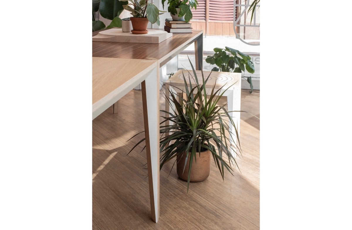 MiMi Desk and Table - oak white - miduny