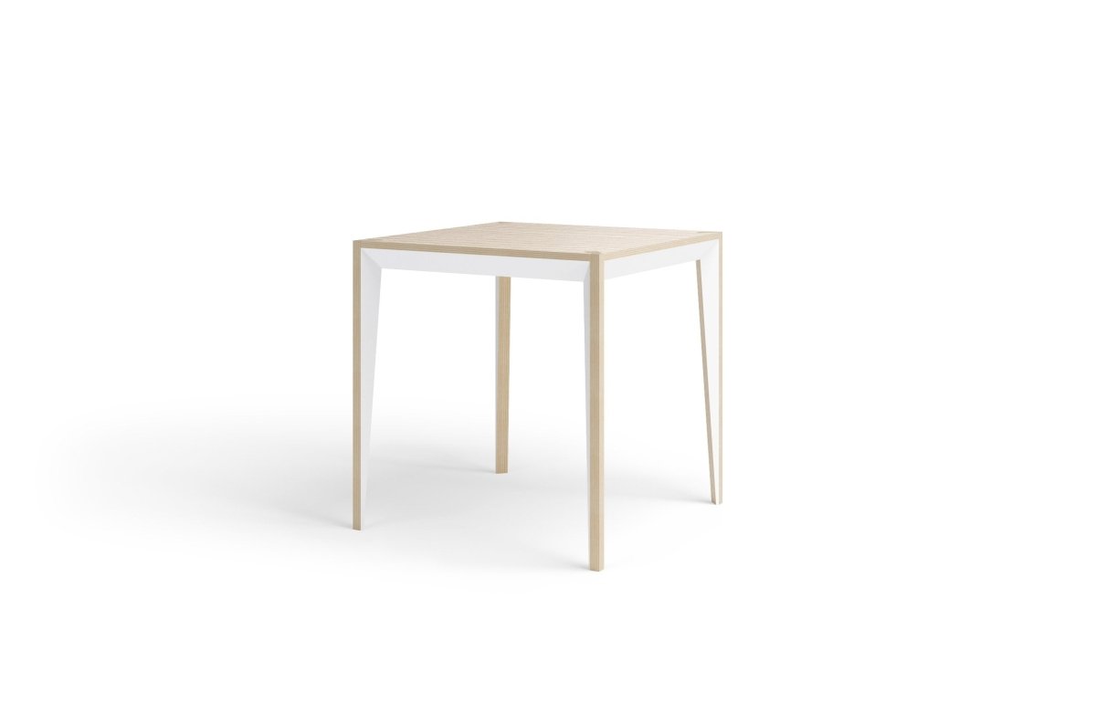 MiMi Square Table - oak white - miduny
