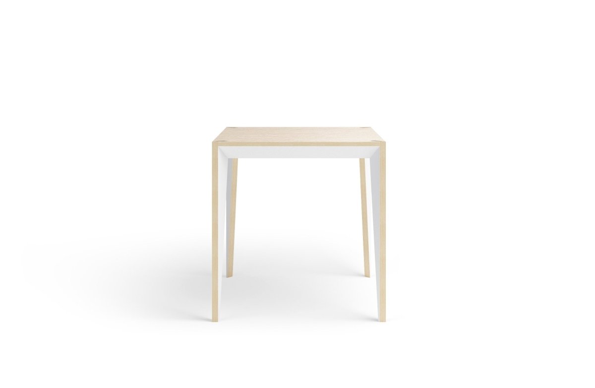 MiMi Square Table - oak white - miduny